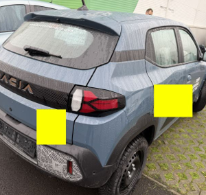 Dacia Spring 2025 Elektro nur für Ersatzteile