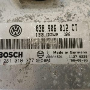 Motorsteuergerät 038906012CT VW Polo